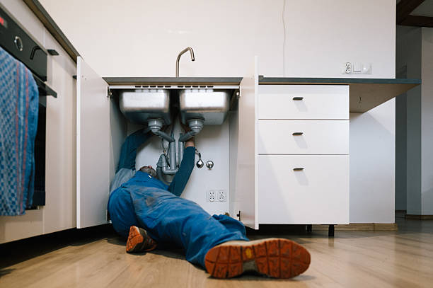 Professional Drain Cleaning technician working in Juneau, WI